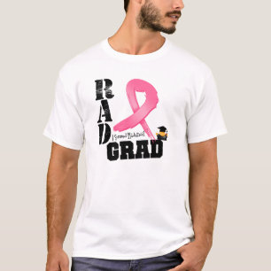 T-shirt Formando do RAD da radioterapia do cancro da mama