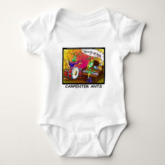 T-shirt Formigas Carpinteiras Presentes Engraçados e Colec (Frente)