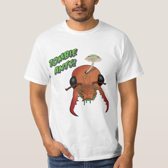 T-shirt Formigas do zombi! (Frente)