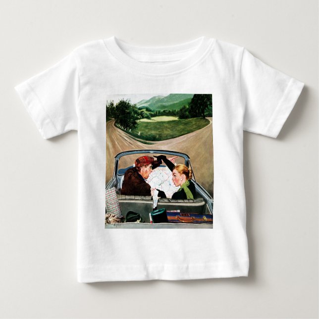 T-shirt Forquilha na estrada (Frente)