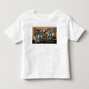 T-shirt Fort Wayne, Indiana - grandes cenas da letra