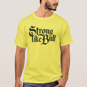 T-shirt Forte como Bull