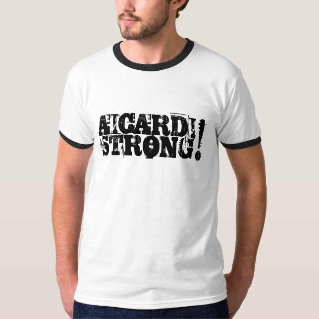 T-shirt forte da campainha dos homens de Aicardi! (Frente)