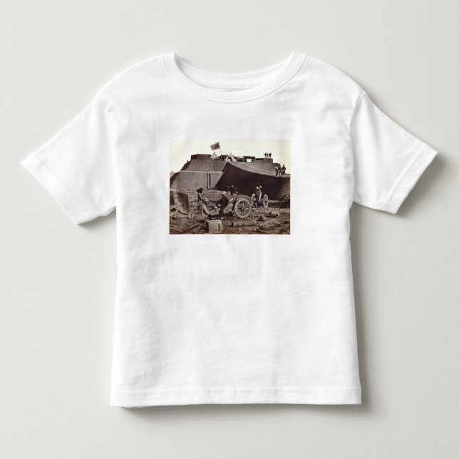 T-shirt Forte de Pehlang, 1860 (impressão da prata do (Frente)