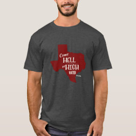 T-shirt forte dos #Texas do inferno ou do ponto