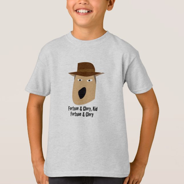 T-shirt fortuna e glória (Frente)