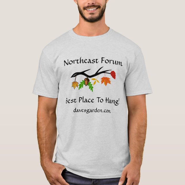 T-shirt Fórum #5 do nordeste: O melhor lugar - folhas mais (Frente)