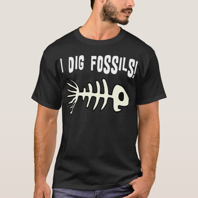 T-shirt fósseis (Frente)