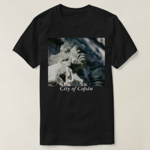T-shirt Foto Archeological de Copan Honduras do local
