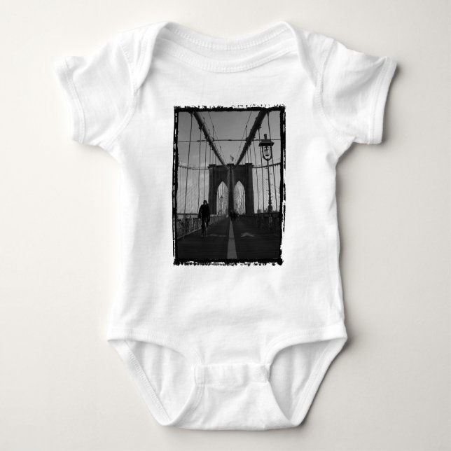 T-shirt Foto da ponte de Brooklyn (Frente)
