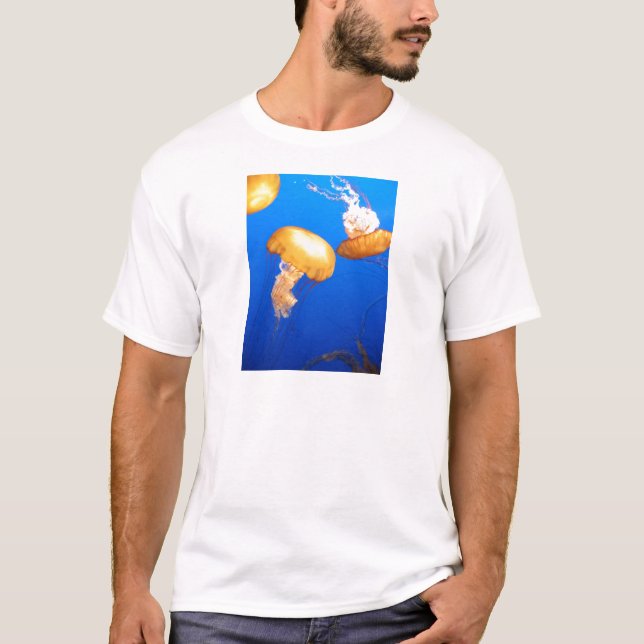 T-shirt Foto de água-viva (Frente)
