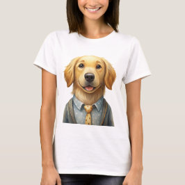 T-Shirt Foto de Cachorro Personalizado - Vista a d