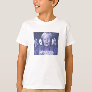 T-shirt foto de diablo quando criança