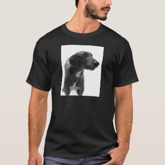 T-shirt Foto do galgo