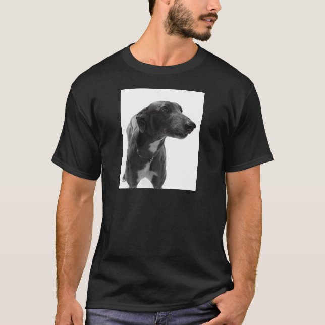 T-shirt Foto do galgo (Frente)