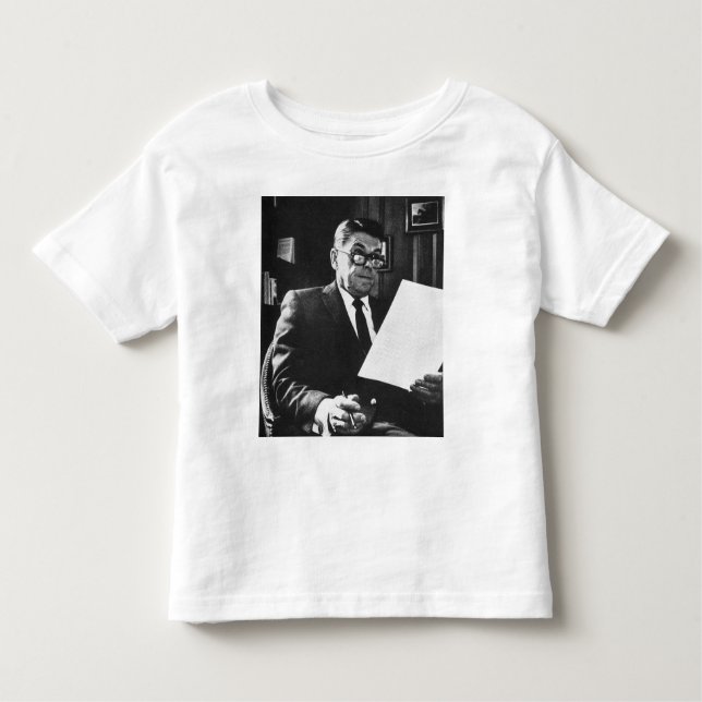 T-shirt Fotografia de Ronald Reagan (Frente)