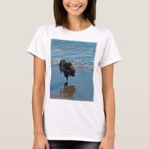 T-shirt Fotografia do Balé Keeshond - Arte de Cachorro Ori
