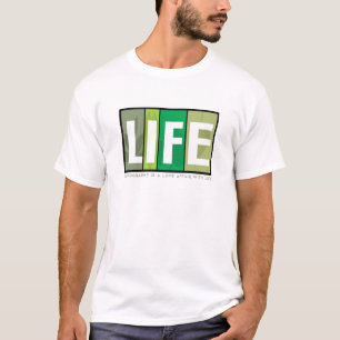 T-shirt fotografia é um caso amoroso com a vida