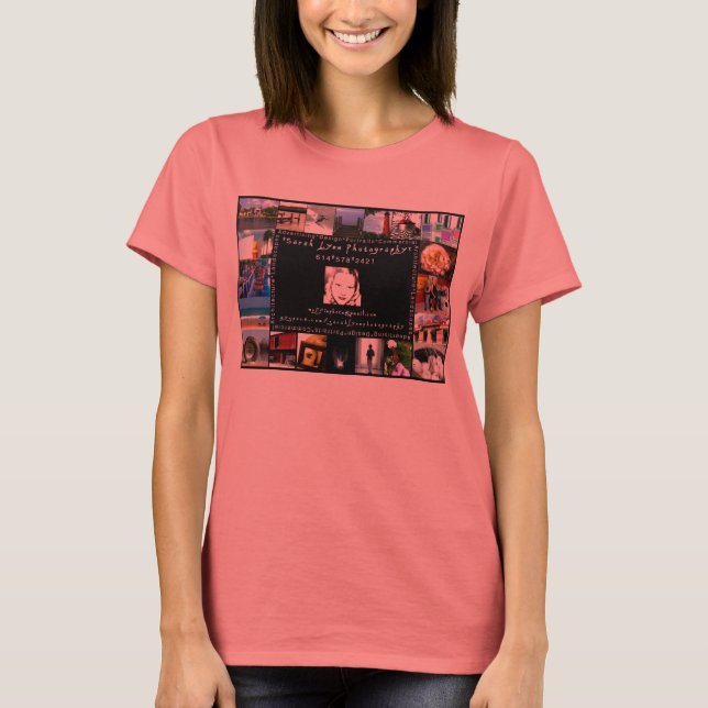 T-shirt Fotógrafos Garotas (Frente)