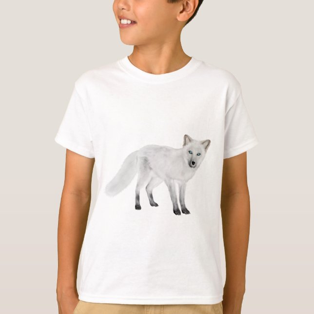 T-shirt Fox ártico (Frente)