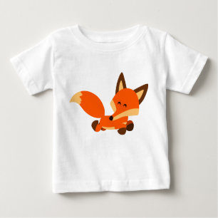 T-shirt Fox Baby T Shirt - Cartoon de Frota