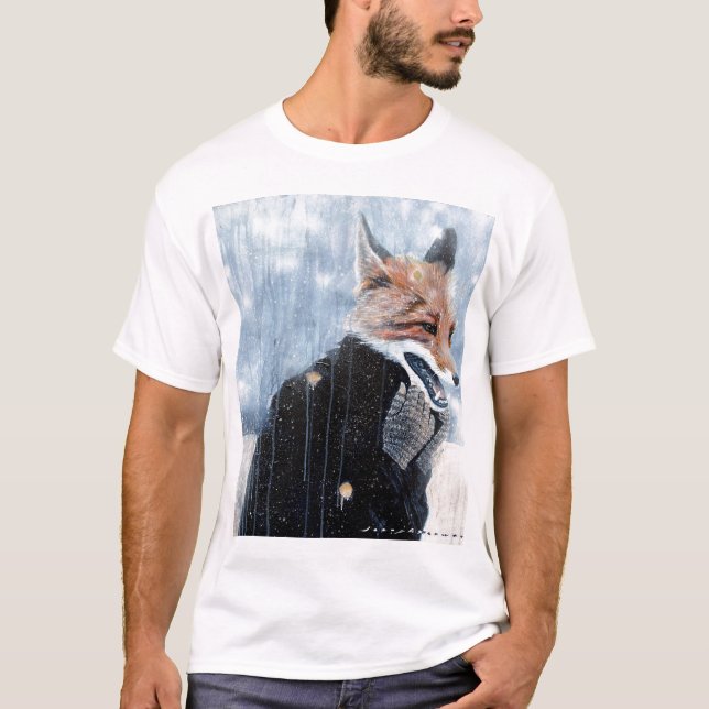 T-shirt Fox do destreza (Frente)