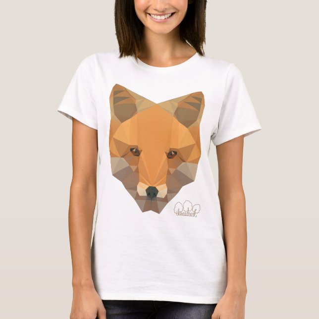 T-shirt Fox manhoso (Frente)