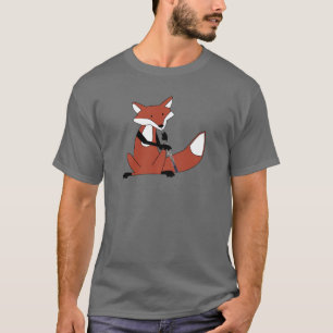 T-shirt Fox que joga o Oboe