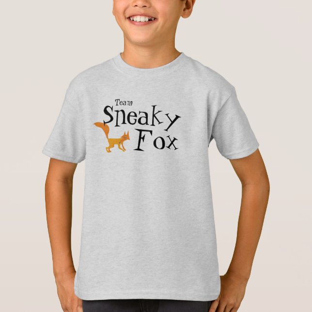T-shirt Fox Sneaky da equipe (Frente)