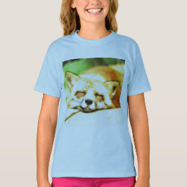 T-shirt Fox sonhador sonolento