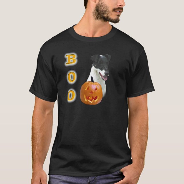 T-shirt Fox Terrier Boo suave (Frente)