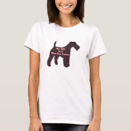 T-shirt Fox Terrier Roupa BFF