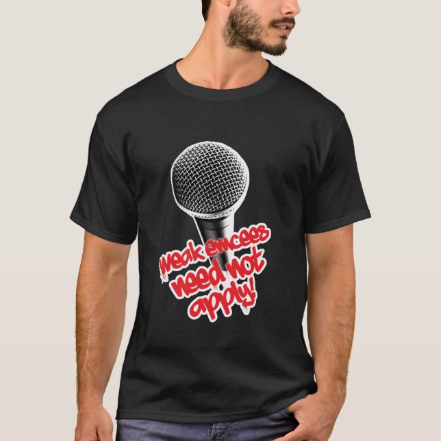 T-shirt fraco dos emcees (Frente)