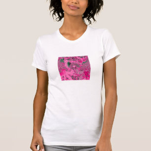 T-shirt Fractal 35, Senhoras Casual Scoop