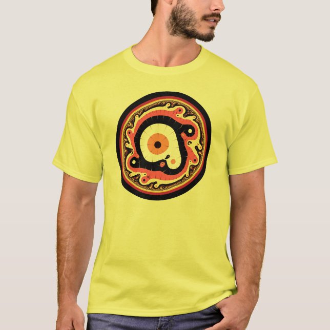 T-shirt Fractal do nativo de Uru (Frente)
