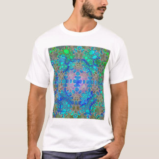 T-shirt Fractal Starlit de Geo do céu