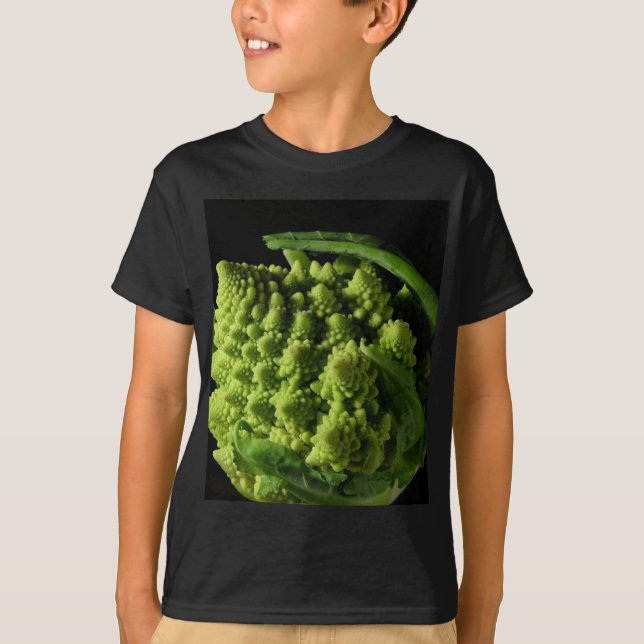 T-shirt Fractals dos brócolos de Romanesco (Frente)