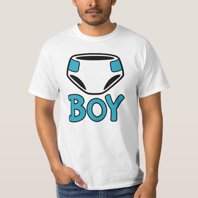 T-Shirt fralda BOY (Frente)