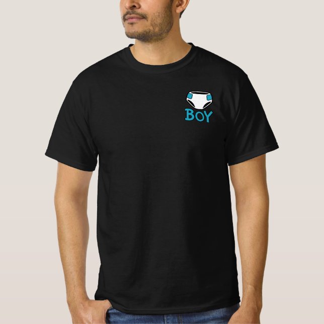 T-Shirt fralda BOY (Frente)