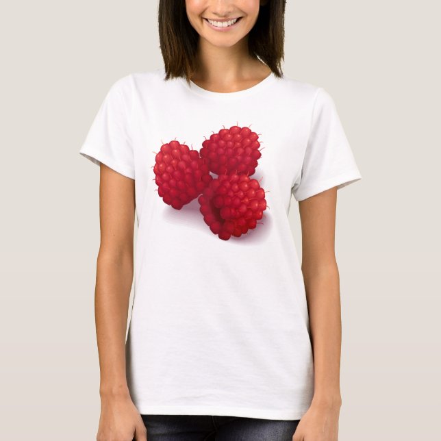 T-Shirt Framboesa (Frente)