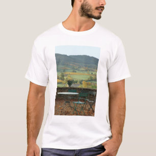 T-shirt França, Borgonha, Região de Maconnais, Chateau d