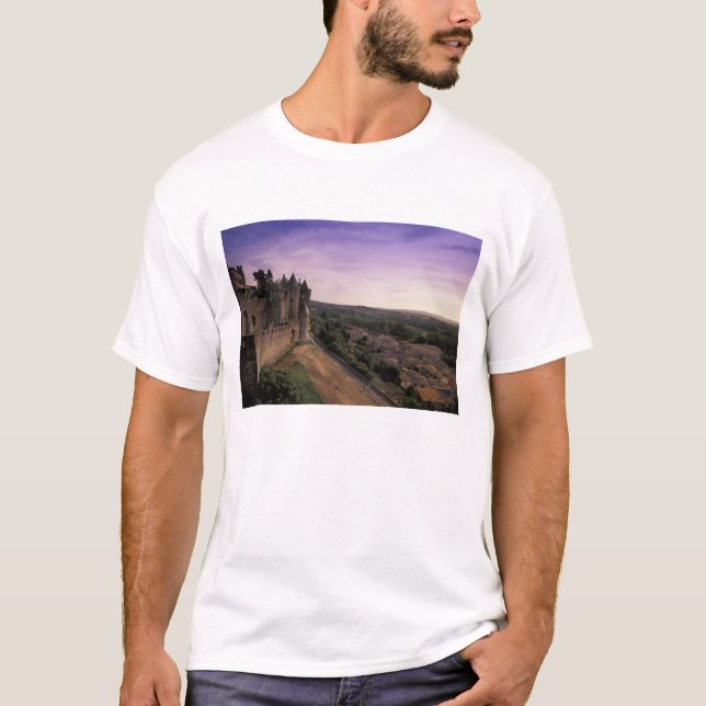 T-shirt FRANÇA, Languedoc Carcassonne 2 (Frente)