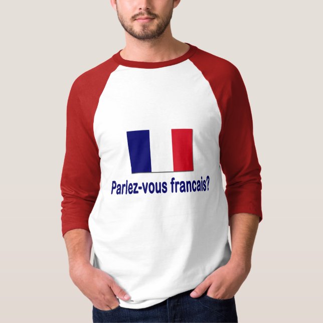 T-shirt Francais de Parlez-vous? (Frente)