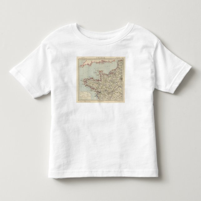 T-shirt France noroeste 2 (Frente)