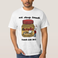 T-shirt francês do clube
