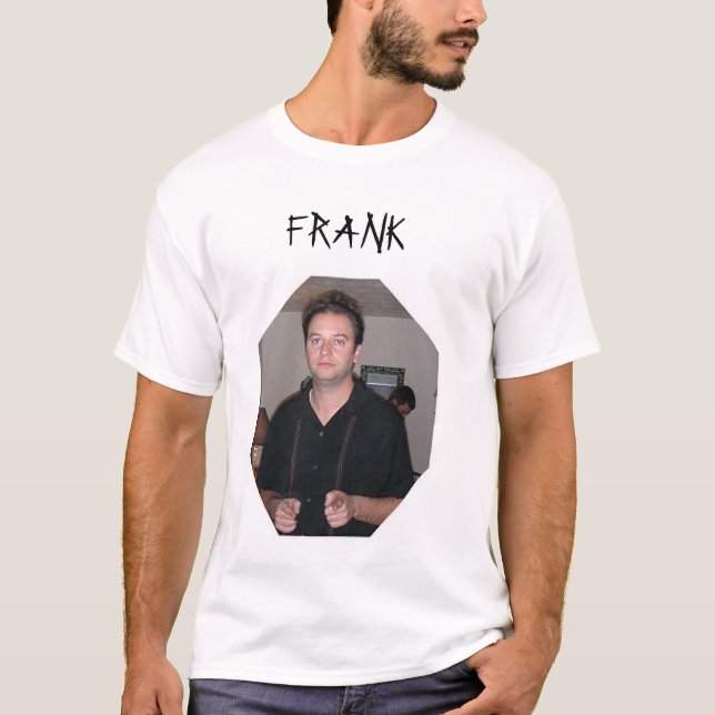 T-shirt Frank o T do tanque (Frente)