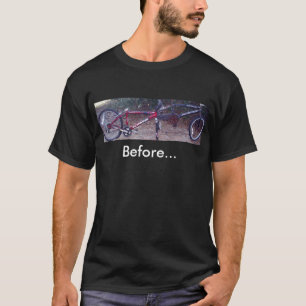 T-shirt Frankenbent Dreadwind antes e depois da camisa!