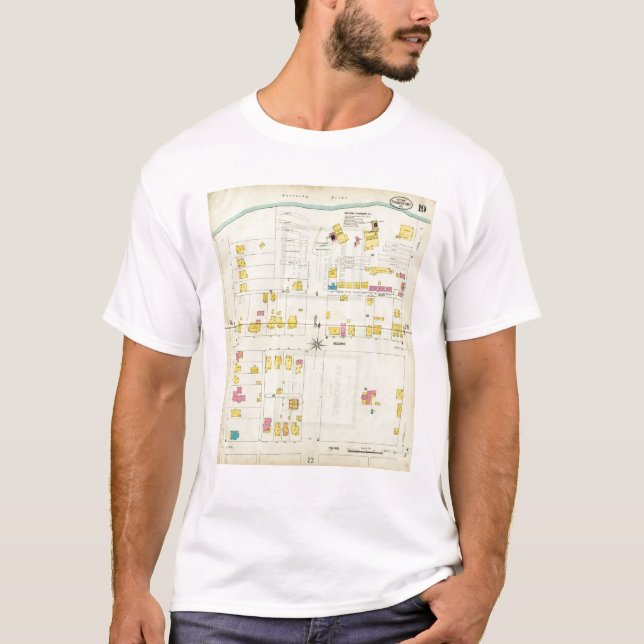 T-shirt Frankfort, Kentucky 13 (Frente)