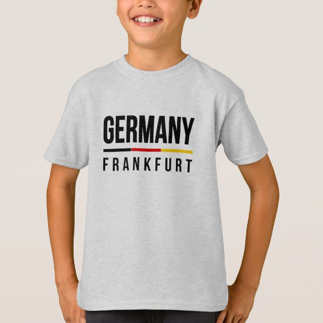 T-shirt Frankfurt Alemanha (Frente)