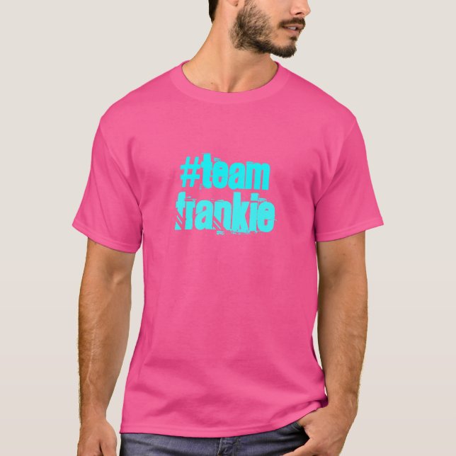 T-shirt frankie da equipe (Frente)